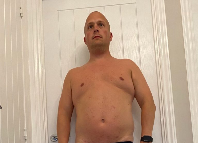 Coach Gareth Overweight, Unhappy, Unfit and just not feeling great about himself